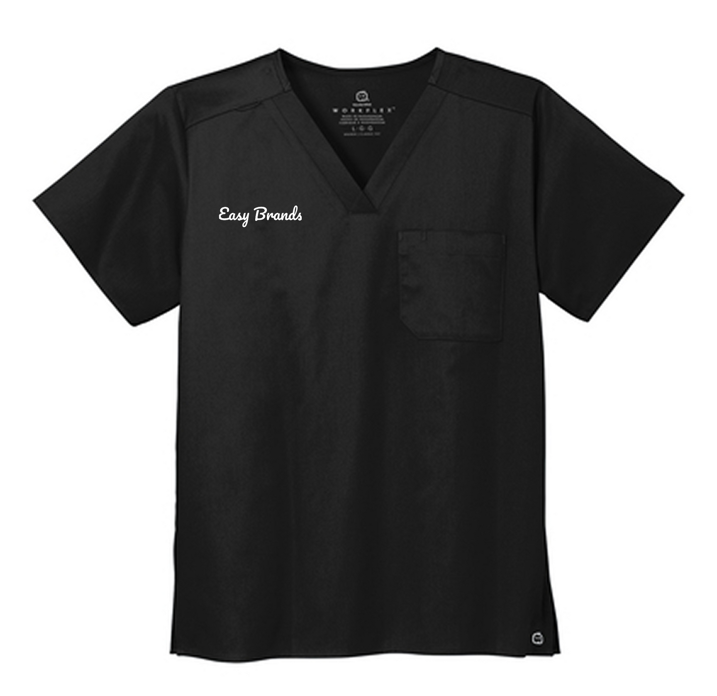 Wink® Unisex WorkFlex Chest Pocket V-Neck Top
