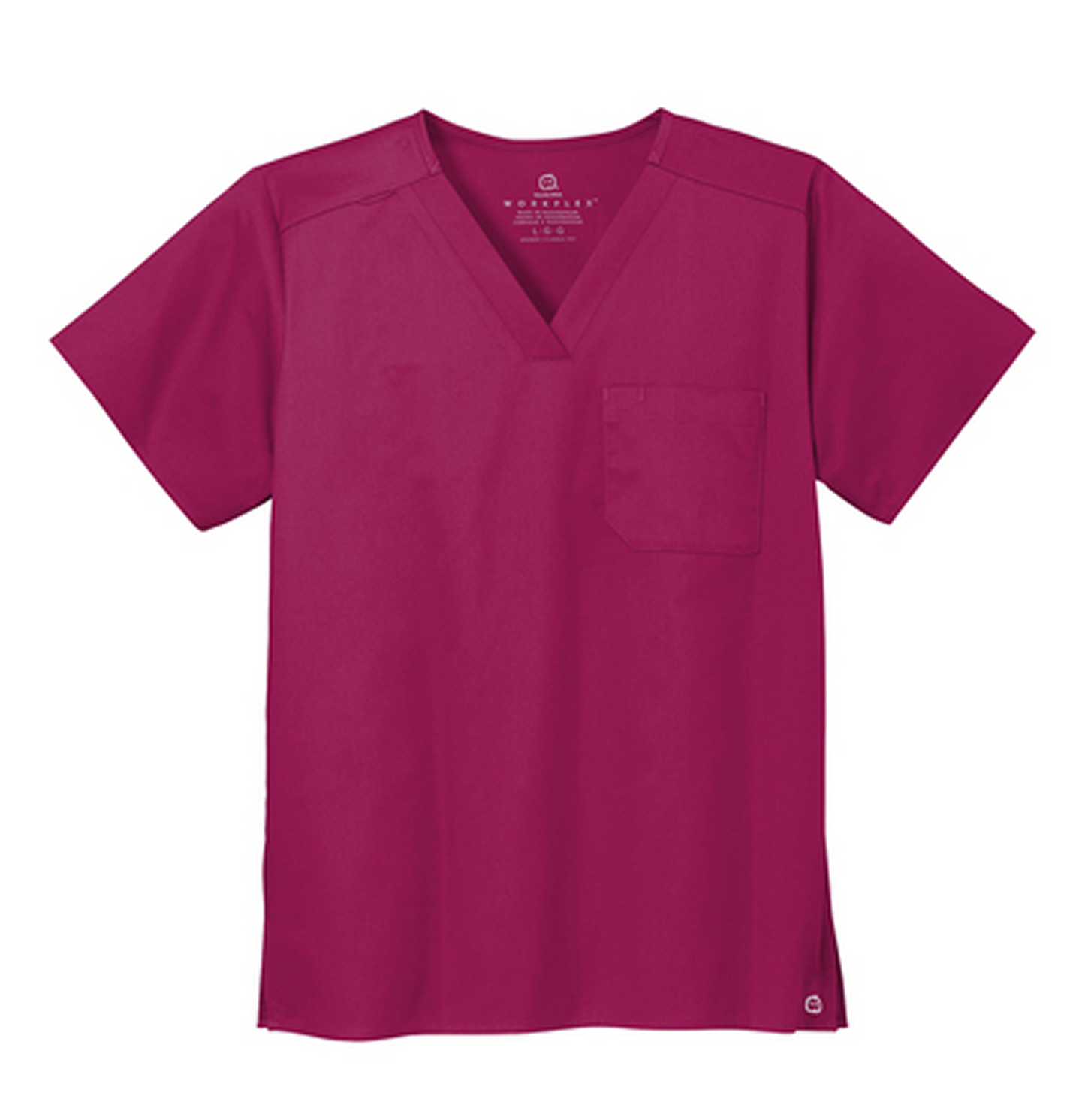 Wink® Unisex WorkFlex Chest Pocket V-Neck Top