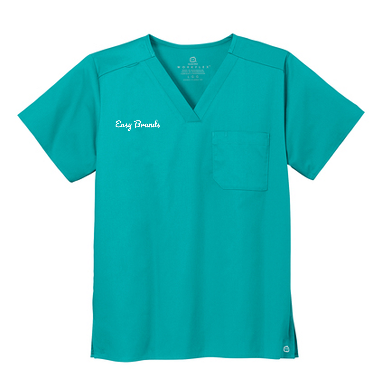 Wink® Unisex WorkFlex Chest Pocket V-Neck Top
