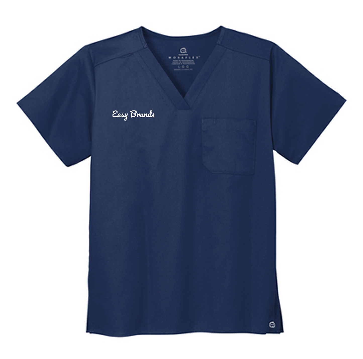 Wink® Unisex WorkFlex Chest Pocket V-Neck Top