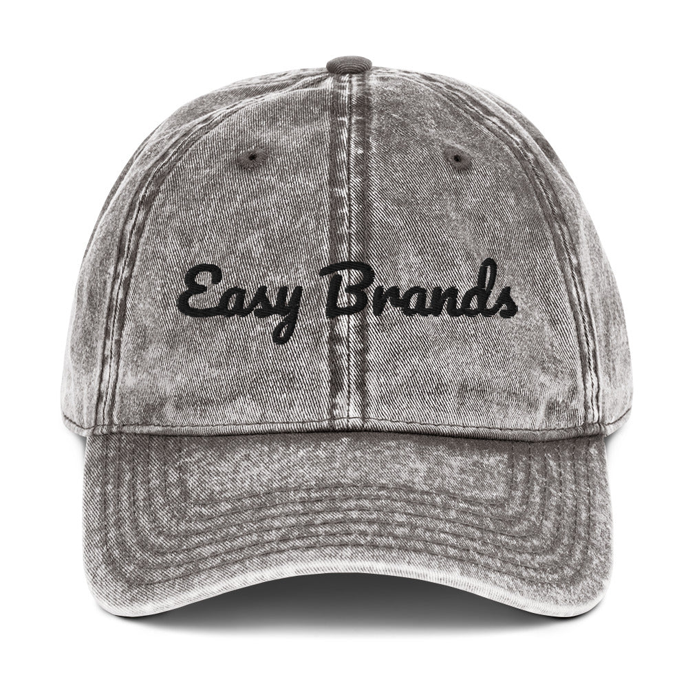 Vintage Cotton Twill Cap