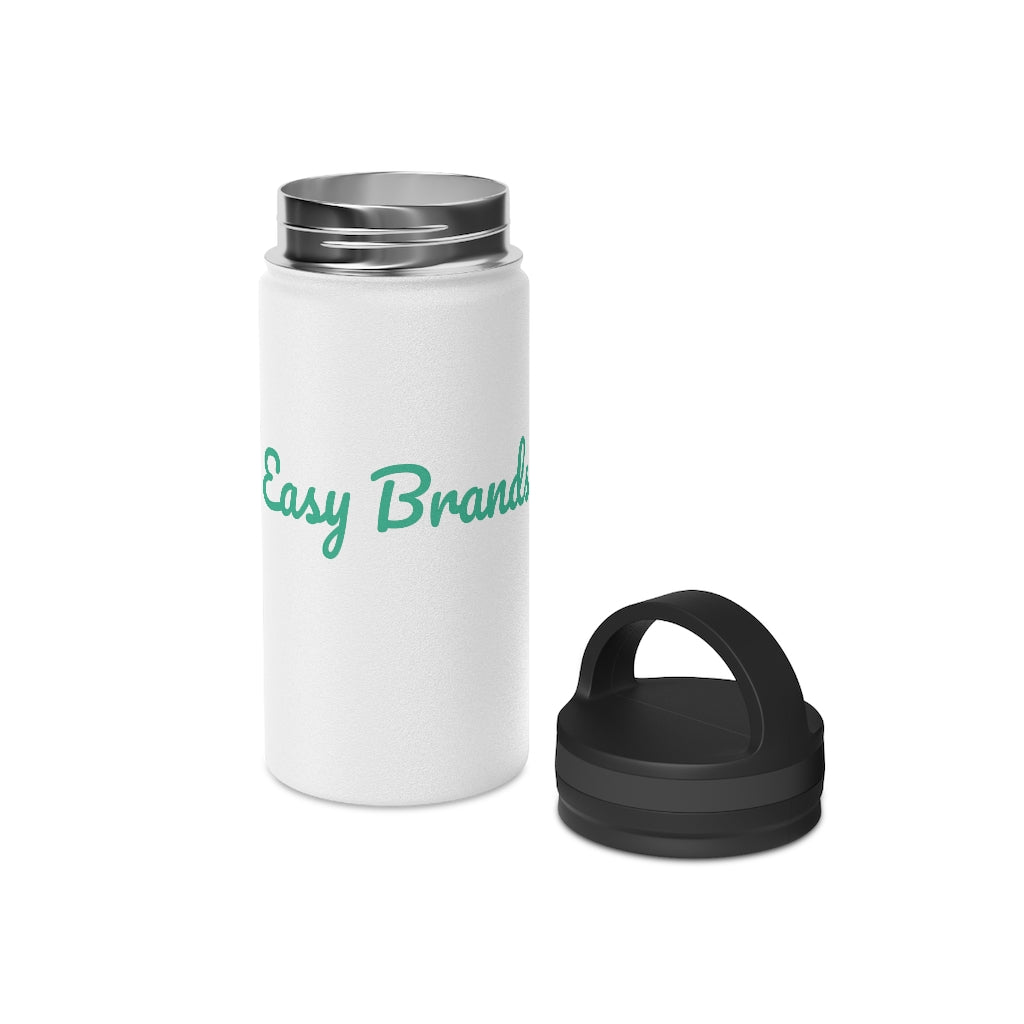 Stainless Steel Water Bottle, Handle Lid