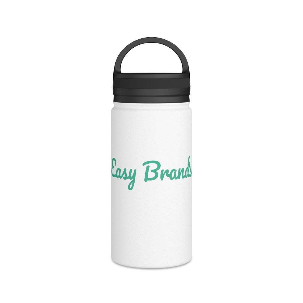 Stainless Steel Water Bottle, Handle Lid