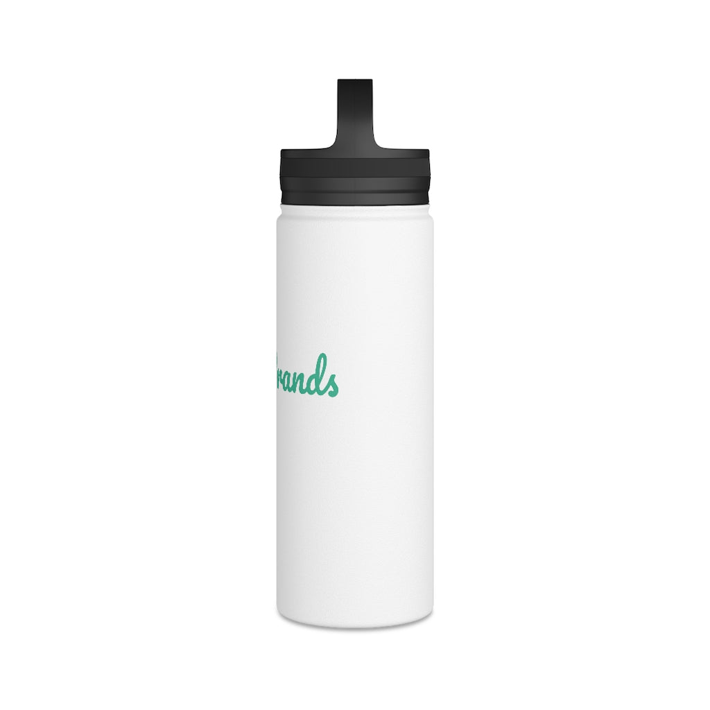Stainless Steel Water Bottle, Handle Lid