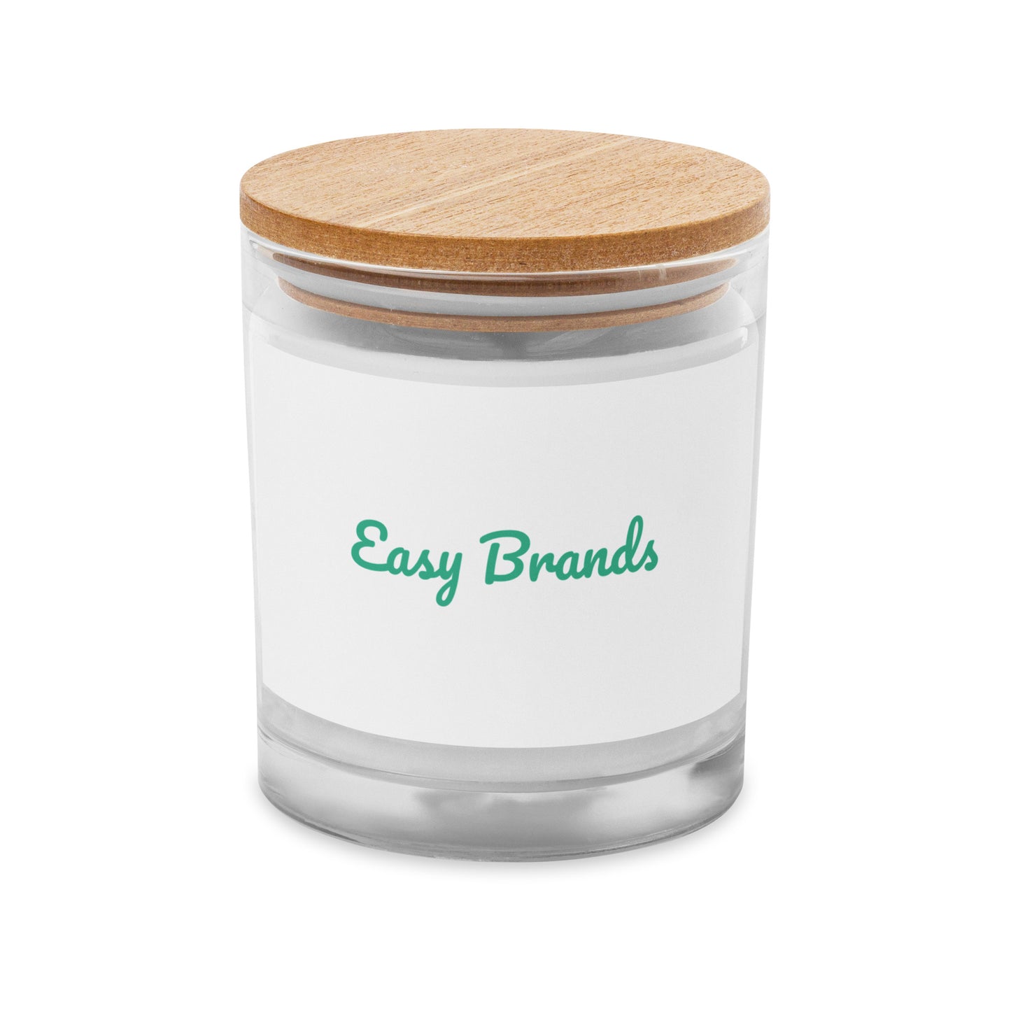 Glass jar candle