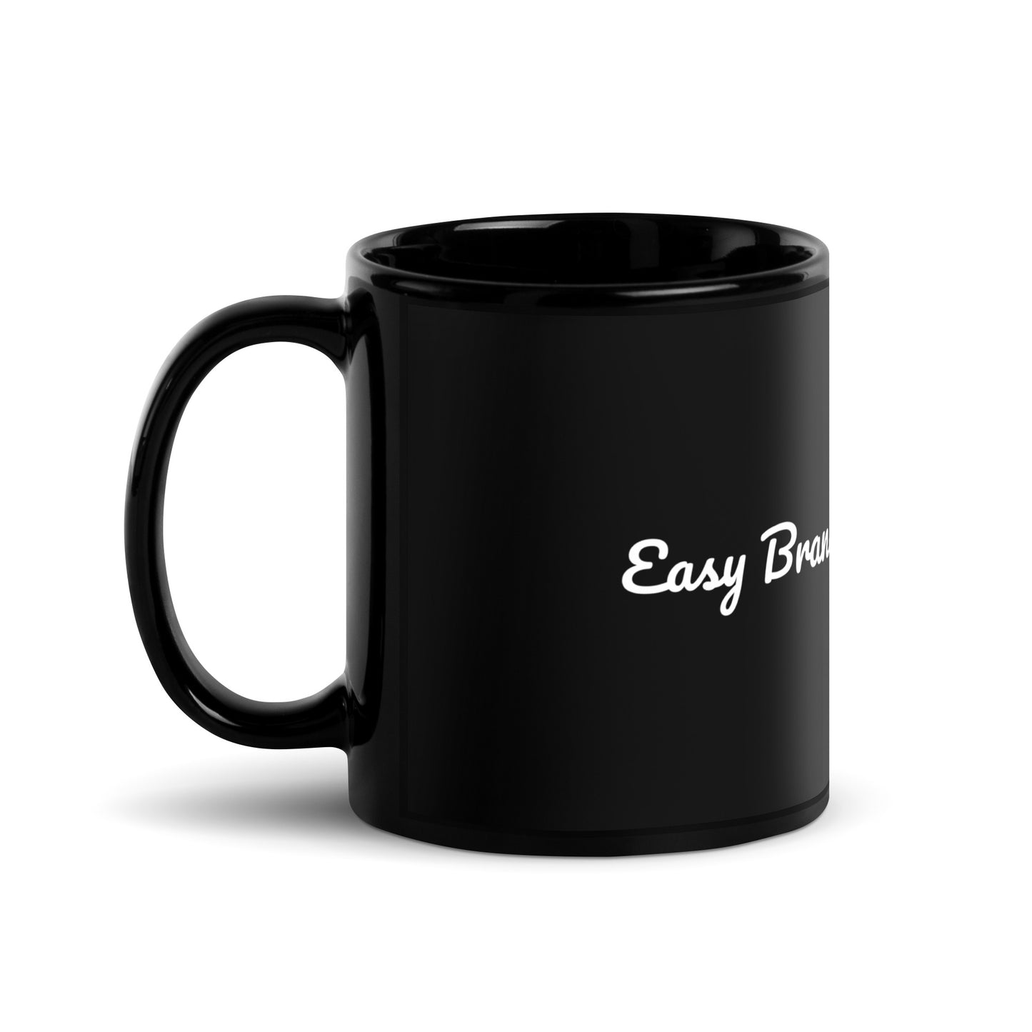 Black Glossy Mug