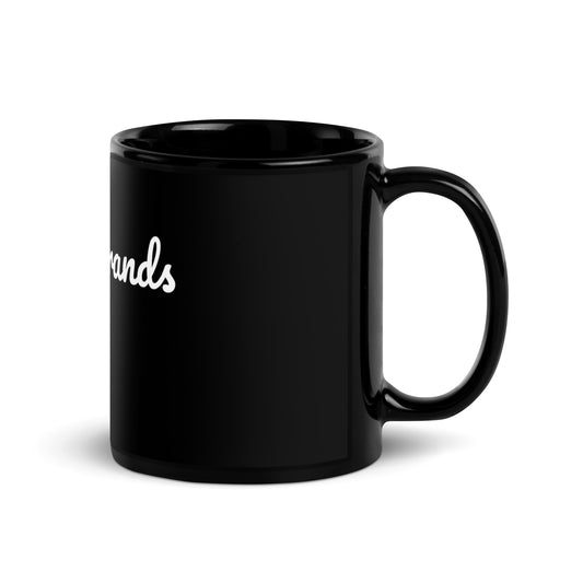 Black Glossy Mug