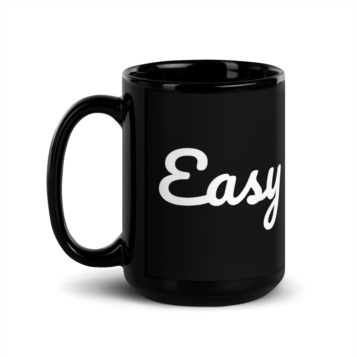 Black Glossy Mug