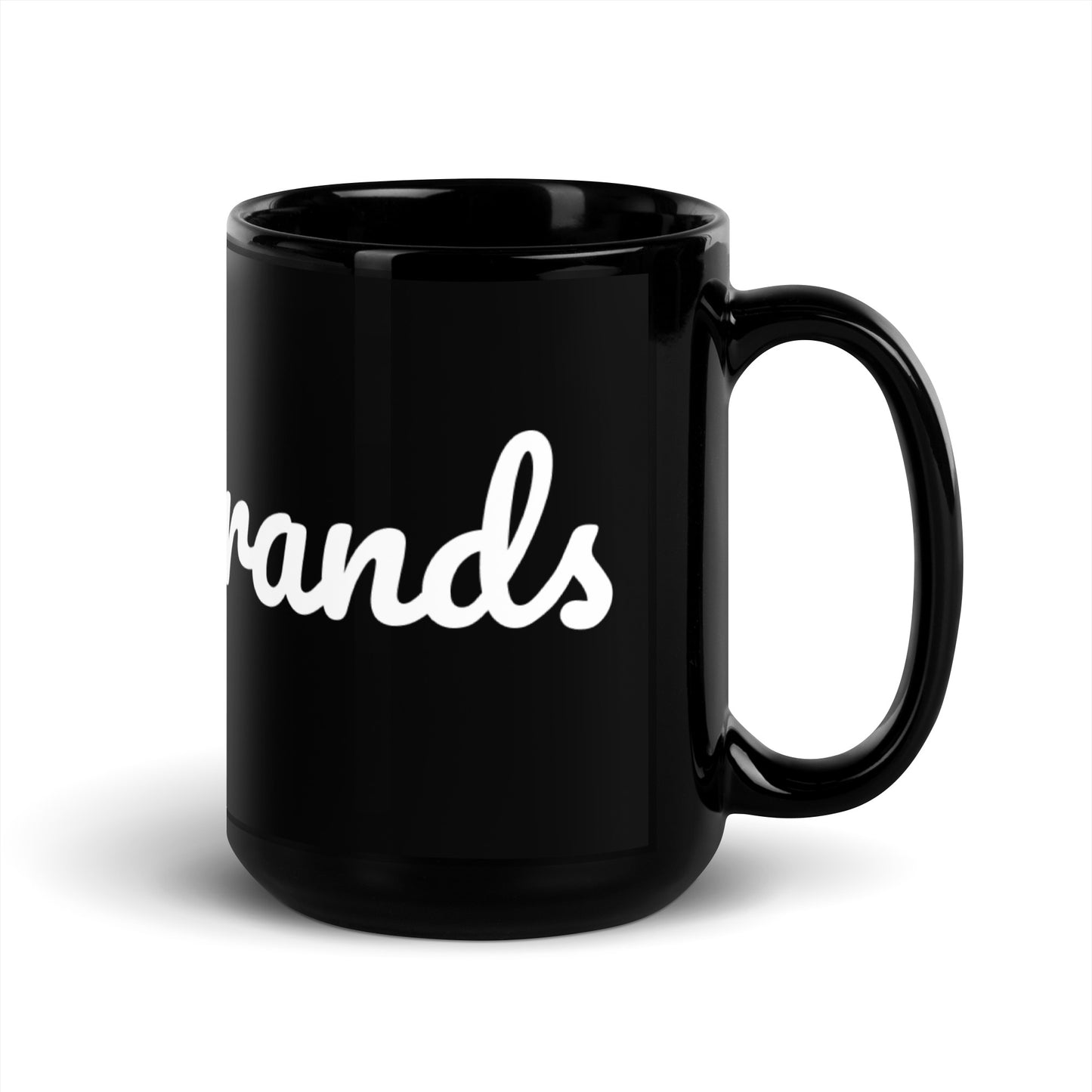 Black Glossy Mug