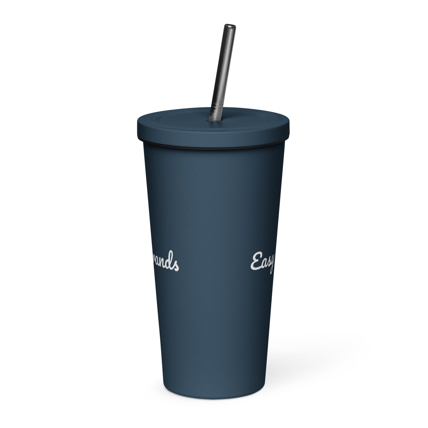 Insulated Tumbler With Straw