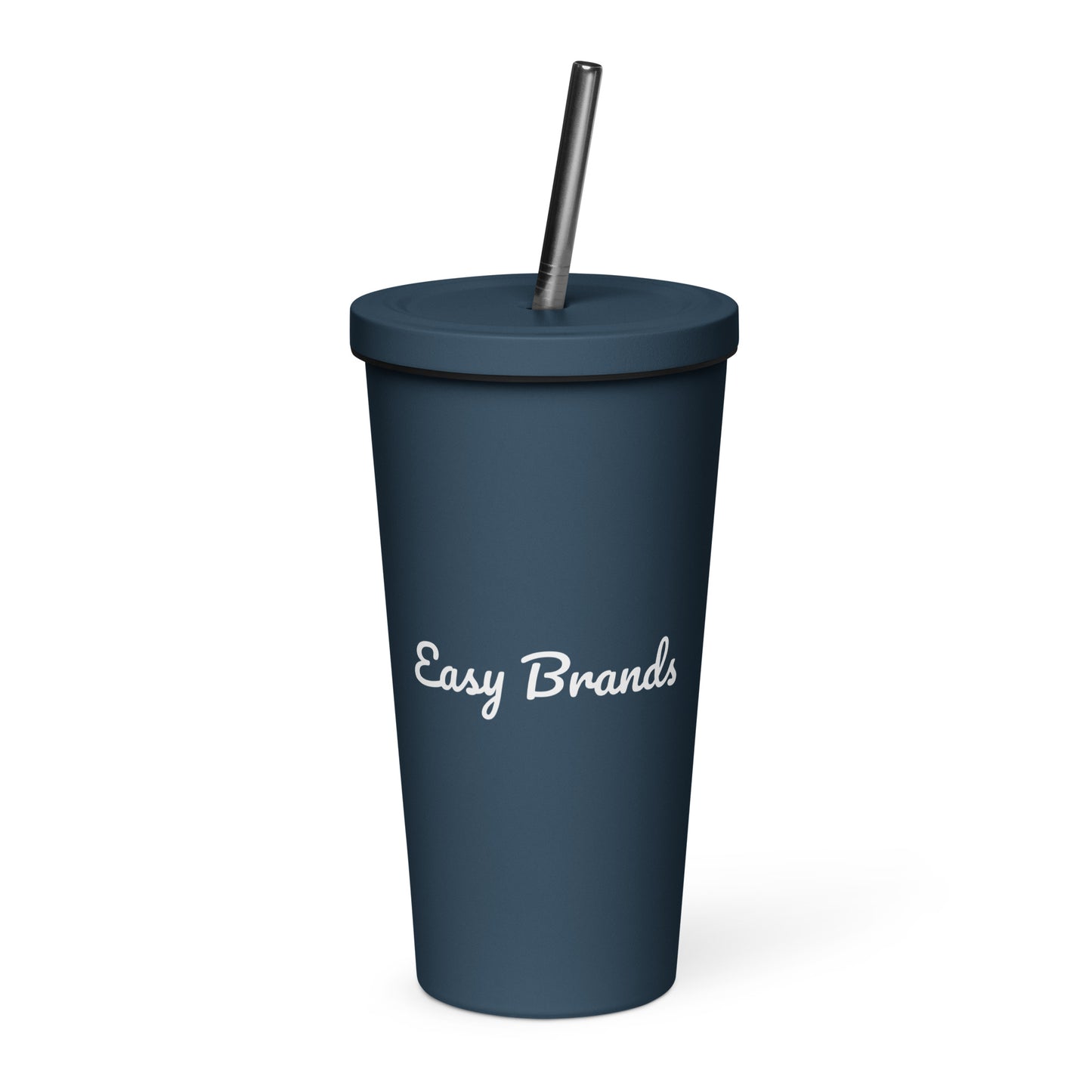 Insulated Tumbler With Straw