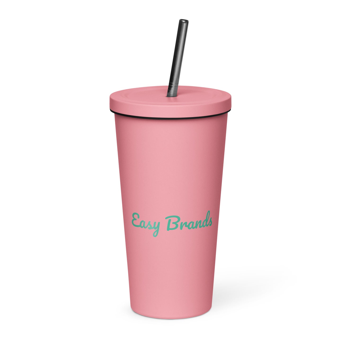 Insulated Tumbler With Straw