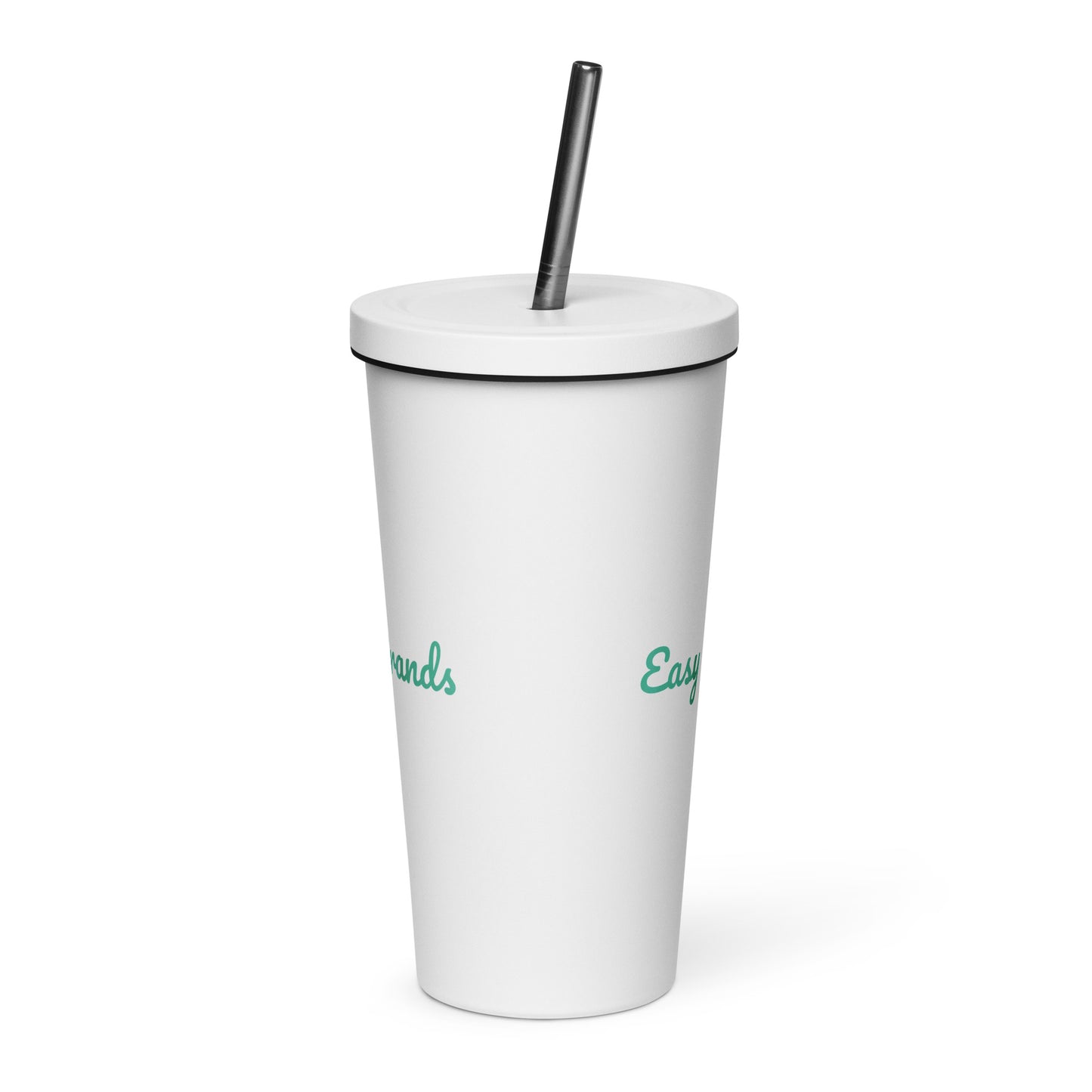 Insulated Tumbler With Straw