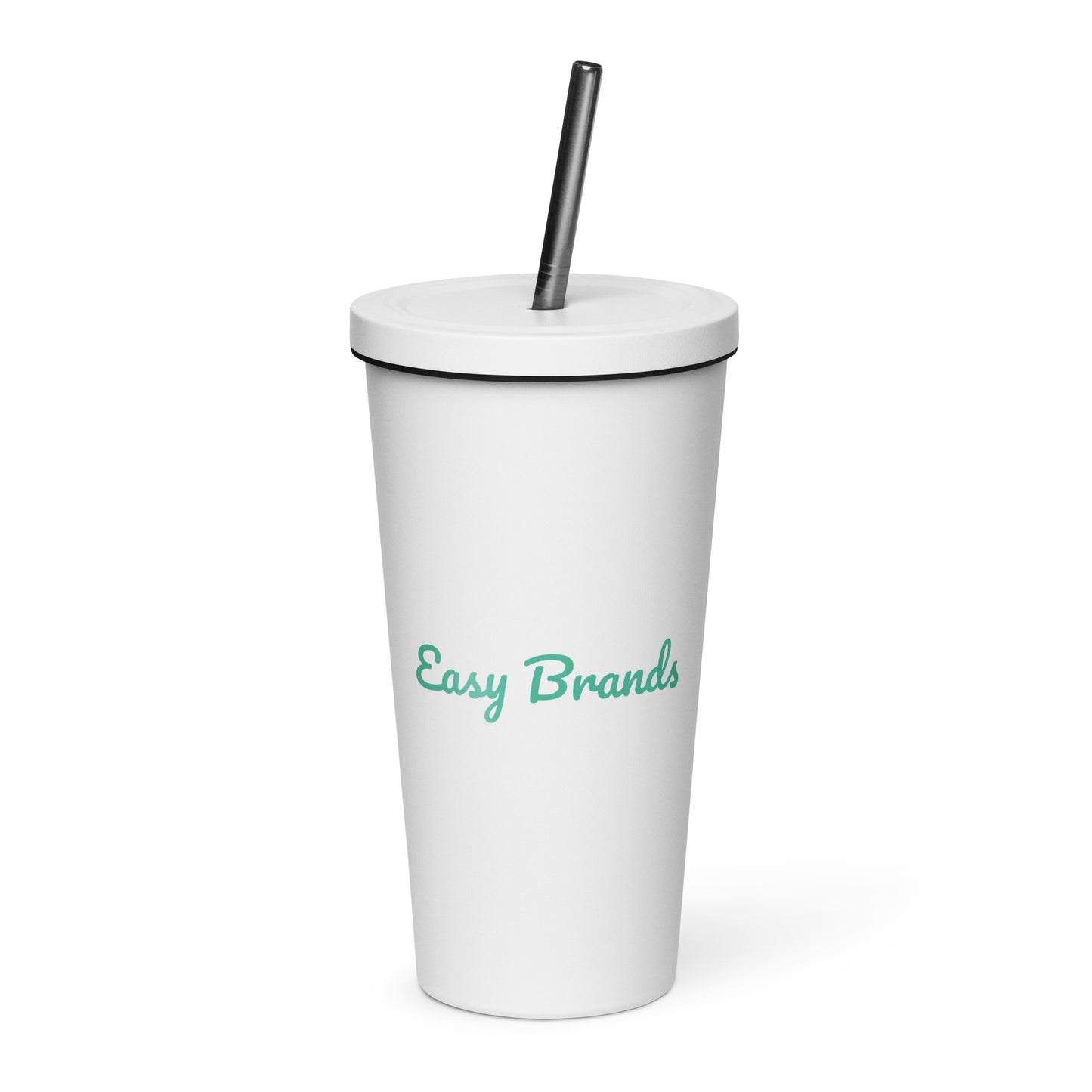 Insulated Tumbler With Straw