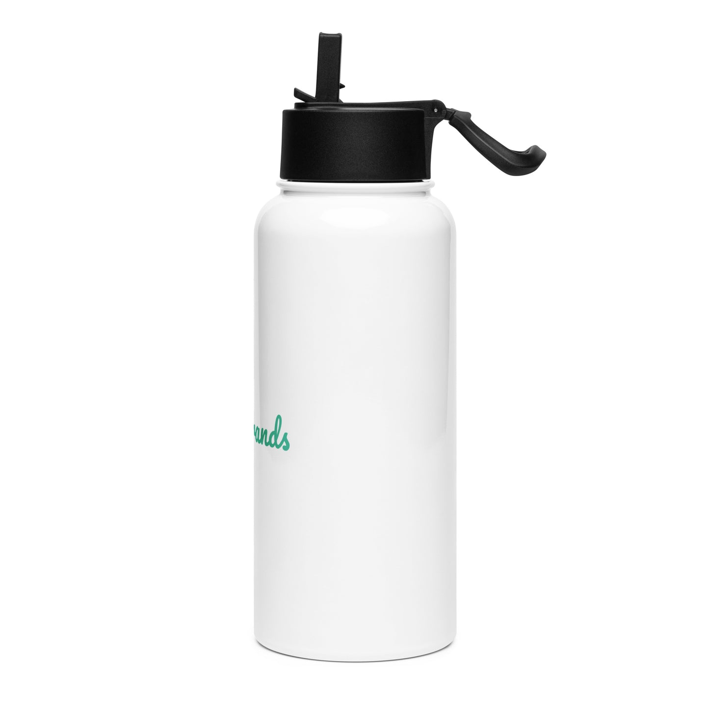 Stainless Steel Water Bottle with a Straw lid