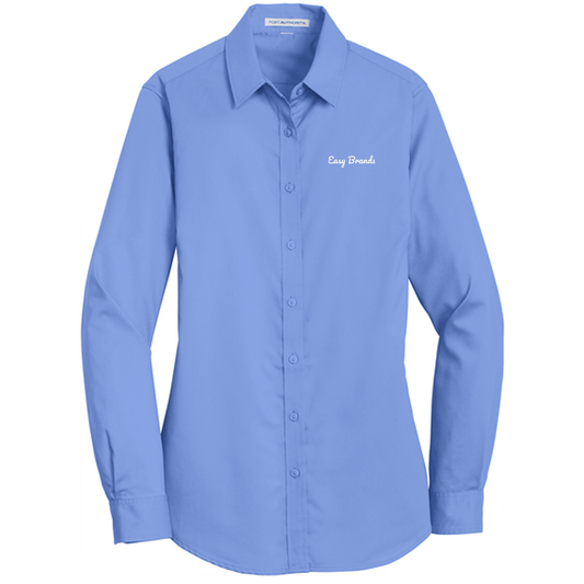 Port Authority® Women's SuperPro™ Twill Shirt