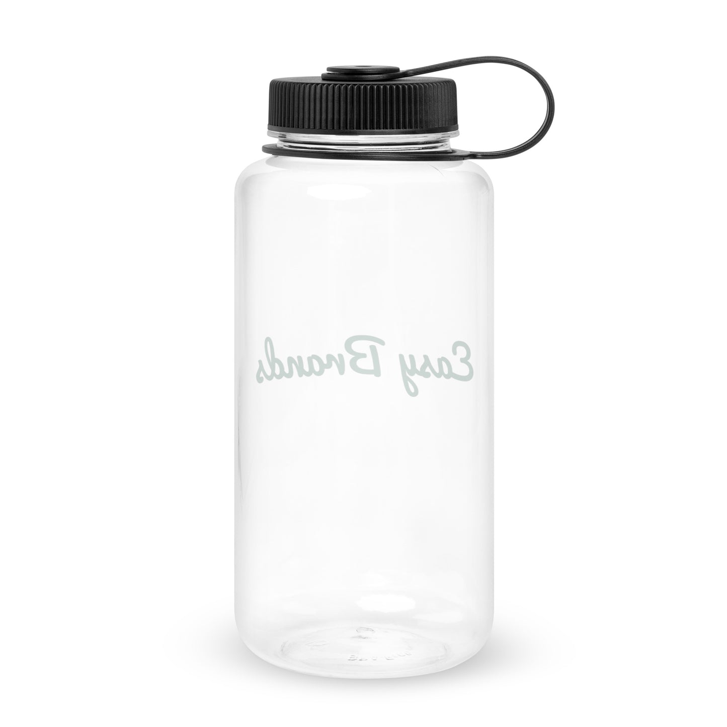 Wide Mouth Plastic Water Bottle